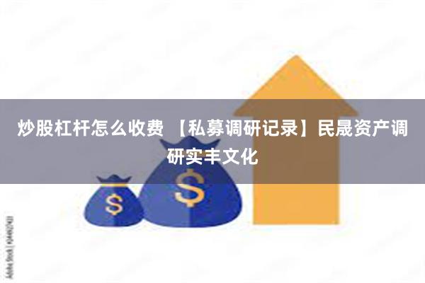 炒股杠杆怎么收费 【私募调研记录】民晟资产调研实丰文化