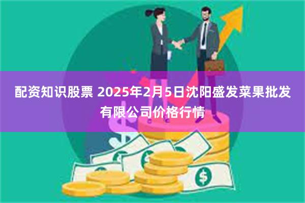 配资知识股票 2025年2月5日沈阳盛发菜果批发有限公司价格行情